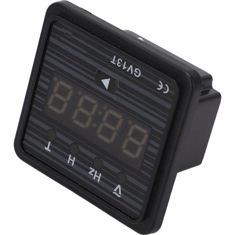 Digitales 220-V-Wechselstromvoltmeter mit LED-Anzeige, misst Spannung, Frequenz und Zeit, hohe Präzision, Messgerät für Generatorsysteme, elektrischer Monitor. (1/5)