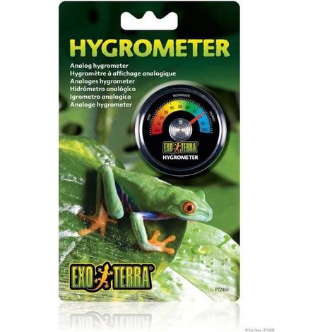 Exo Terra Hygrometer Analog Schwarz 5,5 cm (1/3)