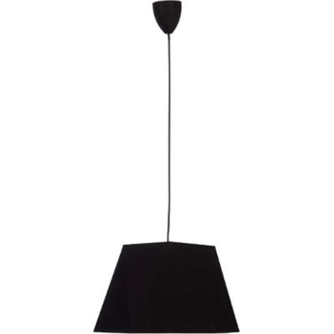 Lampe Suspension Design "Dori" 42cm Noir (1/3)