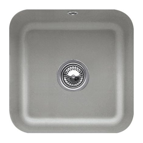VILLEROY ET BOCH Cisterna 50 Fossile CeramicPlus fregadero de 1 seno con vaciador manual