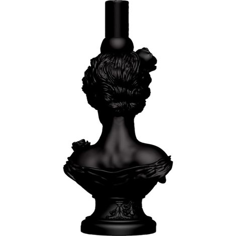 Scultura in resina raffigurante un busto di strega, decorazioni gotiche
