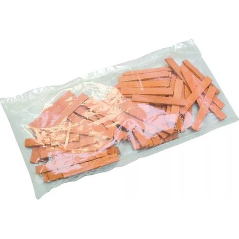 Cale de vitrage bois - GOETTGENS - 10 mm - 70 mm - 3 mm - Orange