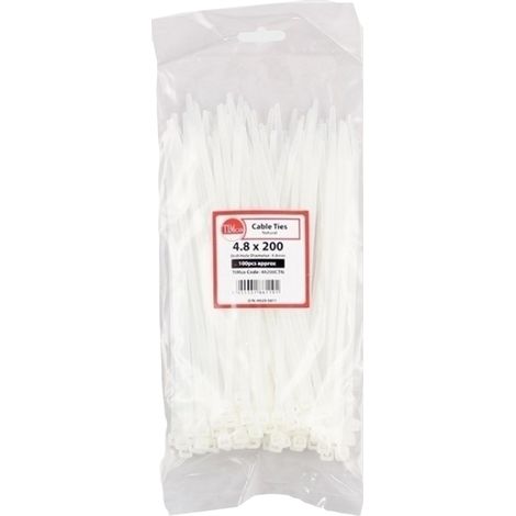 TIMCO Cable Ties Natural - 4.8 x 200 (1/2)