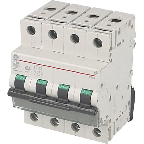 Disjoncteur 63A 4P courbe C 6ka EP60 GE POWER 676118 (1/2)