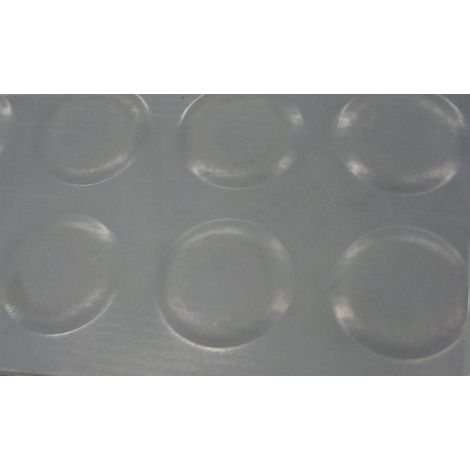 Copripavimento Bullonato in Pvc da 100 cm Grigio Rotolo 25 metri spessore 1,2mm
