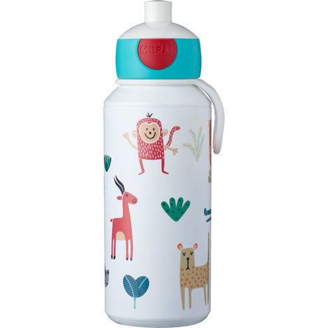 Mepal botella pop-up campus 400 ml - animal friends