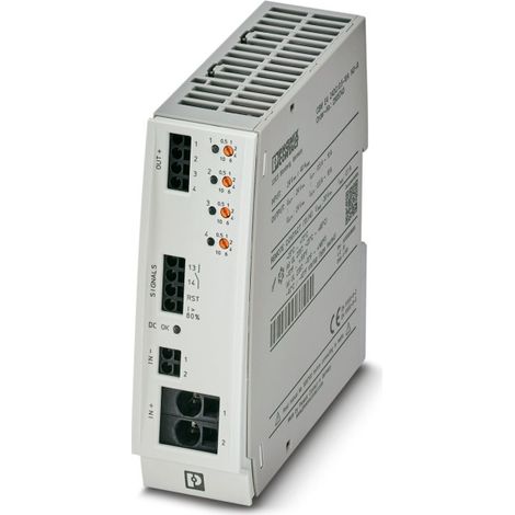 Phoenix Contact 2905743 4-channel electronic circuit breaker, adjustable from 0.5 to 10A with current limitation (1/3)