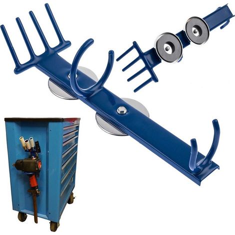 TRADE SHOP - Supporto Magnetico Per Avvitatori Pneumatici E Bussole Ruote Per Autofficina - (1/5)