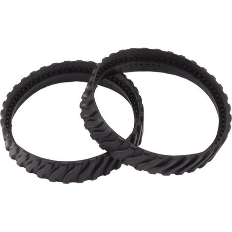 Lot de 2 Chenilles pour Nettoyeur de Piscine de Rechange pour Nettoyeur de Piscine Piste en Caoutchouc Piste de Pneu pour Zodiac MX8 MX6 Robots Aspirateurs de Piscine Pièces de (1/5)