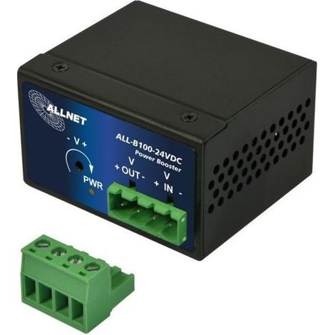 Amplificador de potencia Z ALLNET de 24 V CC a 4855 V CC máx. 95 W DIN Industrial ALL-B100-24 V CC,