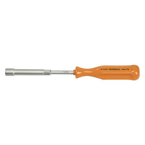 Tournevis a' douille profonde acier au chrome vanadium manche 6,0 x 115 mm manche ace'tate 114 x 28 mm