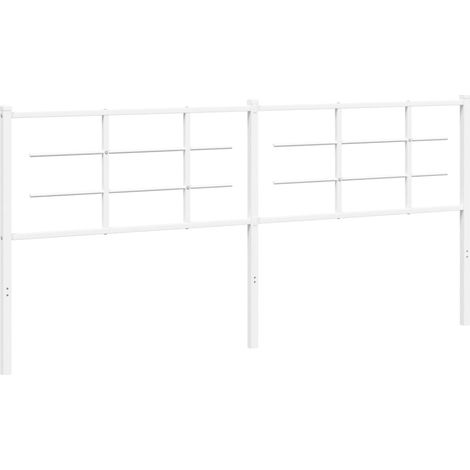 Tête de lit,Panneau décoratif métal blanc 200 cm CFW9854215 (1/5)