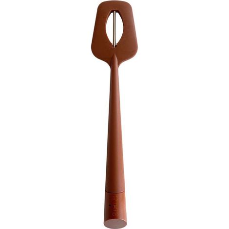 Portable digital food-grade silicone thermometer-spoon – instant reading for chocolate, creams and sauces (1/5)