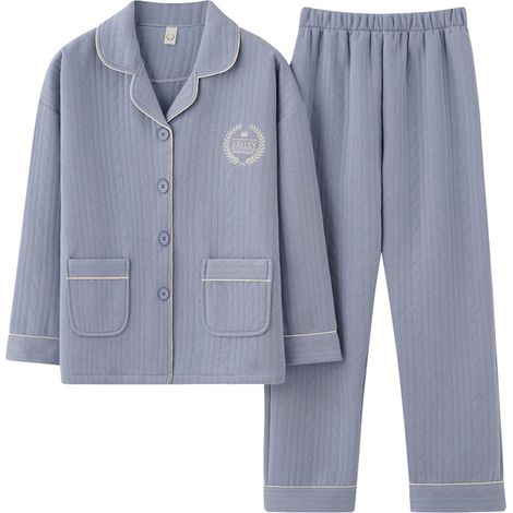 1 lot Gilet long Divers accessoire de portail, en coton brossé ultra doux, col en V, poche poitrine, manches longues, taille élastique élargie (1/5)