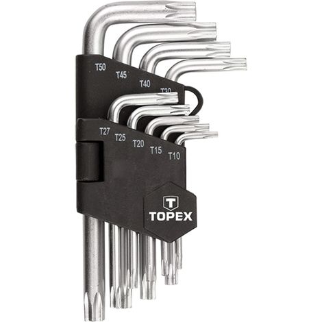 CHIAVI TORX 9 pz  - TOPEX