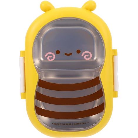Boîte à bento Cabilock en acier inoxydable avec compartiments (1/5)