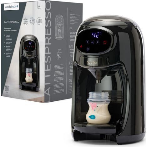 Nuvita 1180 Lattespresso - Preparatore Istantaneo di Latte in Polvere, Dosaggio, Riscaldamento e Miscelazione Precisi, 4 Temperature Selezionabili, Compatibile con la maggior parte dei Brand di Latte (1/5)