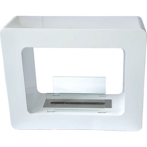 BIOCAMINO DA PAVIMENTO 'TIKAL' kw 4 - colore bianco