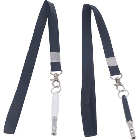 Lot de 2 sifflets pour chiens à ultrasons silencieux, à tonalité réglable, pour le contrôle des aboiements et le rappel, outil de dressage (type 1). (1/5)