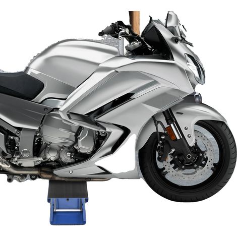 Table de levage de moto, Capacité de charge 500kg, Hauteur réglable 9,3-35cm, Taille de la plateforme 3723cm, Poids brut 12,3kg, Poids net 11,69kg (1/5)