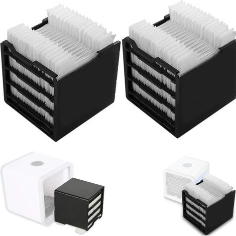 2er-Pack Ersatzfilter für Arctic Air Luftkühler – Größe: 12 x 11,2 x 11,5 cm – Schnelle Installation in 2 Minuten – Fortschrittliche Filterung