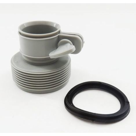 INTEX Filterpumpen-Einlassschlauchadapter, kompatibel mit Schläuchen von 1,25 Zoll bis 1,5 Zoll. (1/5)