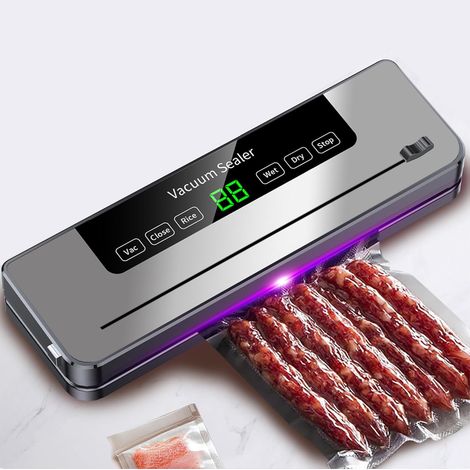 Avec 6 modes d'alimentation sous vide, tuyau de mise sous vide et séchoir externe, 30 sacs inclus