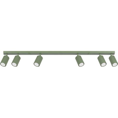 Sollux Karbon Barre de spots de plafond Sauge 6x GU10 (1/5)