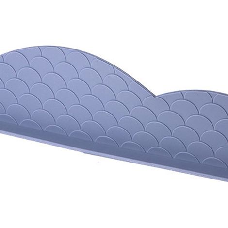 Pare-éclaboussures en silicone pour évier de cuisine, avec ventouse, pour la vaisselle, bleu et violet améliorés