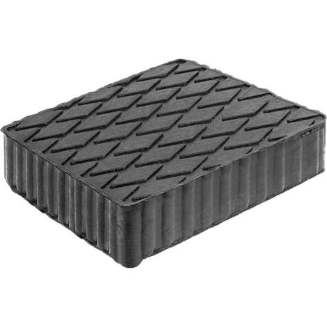 TACO DE GOMA PARA ELEVADOR DE COCHE 160 x 120 mm, ALTURA 20 mm
