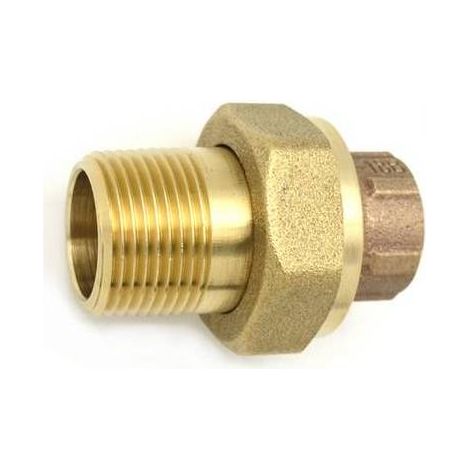 BOCCHETTONE BRONZO 3 PEZZI M. A SALDARE 1" x 22