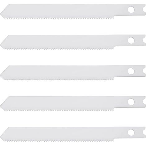 5 x 24TPI U-Shank Bi-Metal Jigsaw Blades for Cutting Wood and Metal (1/5)