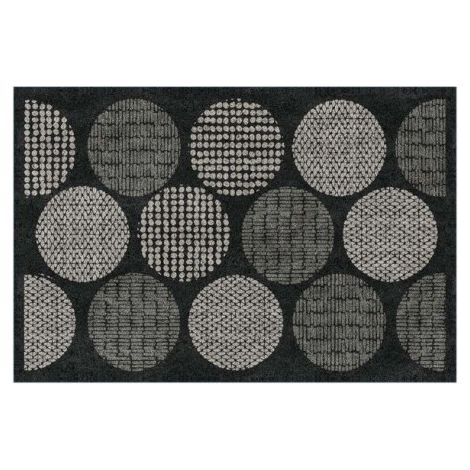 Tappeto Decorativo Velvet Cerchi 60x80cm - Decormat