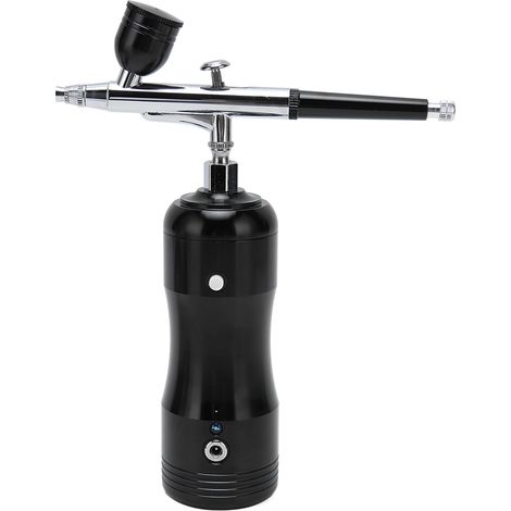 Pistolet à peinture portable et multifonctionnel, rechargeable par USB, stable et idéal pour les tatouages et la décoration DIY. (1/5)