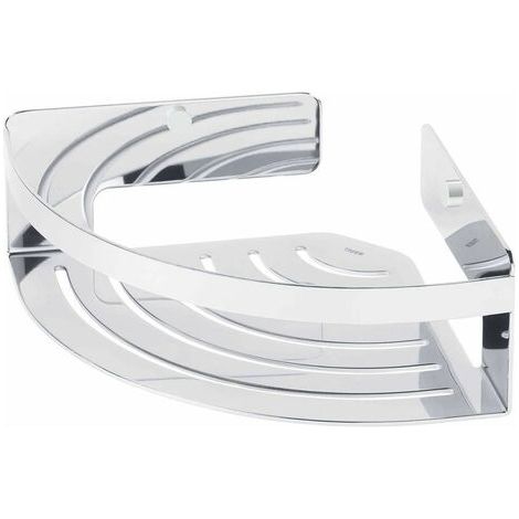 Tiger Cestello Doccia Angolare, Acciaio Inox, Acciaio Inox, Cromato, Piccolo (1/5)