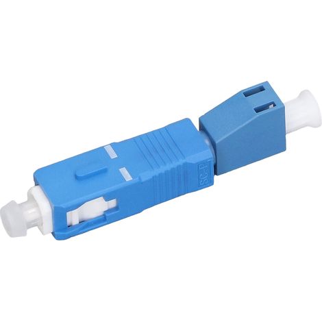 Adaptateur pour stylo à lumière rouge avec wattmètre optique, convertisseur fibre optique, adaptateur SC mâle vers LC femelle (1/5)
