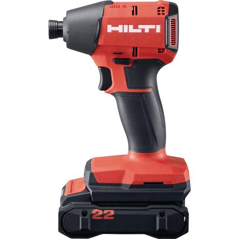 Visseuse à percussion SID 4-22 à batteries (compacte, 3000 tr/min, sans coffret, piles et chargeur non inclus, poids 0,85 kg uniquement pour système)