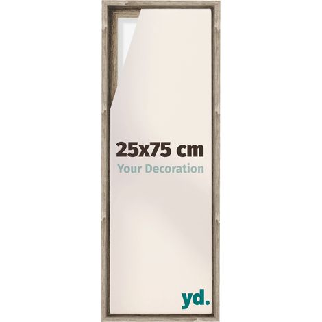 Your Decoration - Cadre flottant  - Chene Sonoma - Cadre en caisse américaine pour toile sur chassis - MDF - Lyon (1/5)