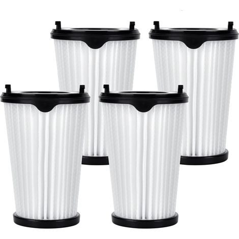 Filtre CX7 pour AEG AEF150, lot de 4 filtres de rechange pour aspirateurs à main sans fil Ergorapido CX7-2 Classic x Flexibilité, pièces de rechange pour tous les modèles AEG, kit de filtres pour AEG 