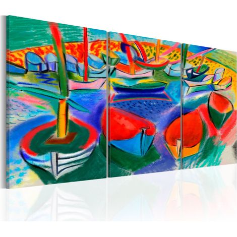 Tableau Imprimé "Sea of Colours" 60 x 120 cm (1/2)