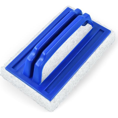 1 Brosse Éponge Ligne D'eau, Poignée Ergonomique, Nettoyage Mur Et Plancher Piscine, Usage Humide Ou Sec (1/5)