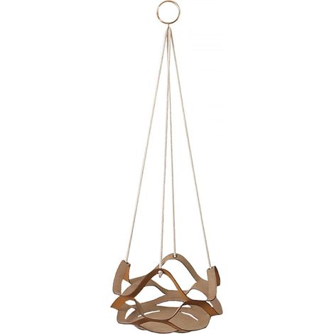 Support à plantes multicouches MAGICLULU en cuir PU avec corde et boucle résistantes (1/5)