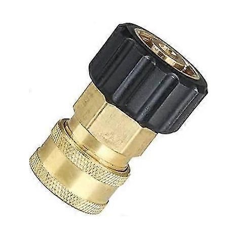 M22 Male Hose Connector To 6.35 Mm For High Pressure Cleaner - Brass Quick Connector (1/4)