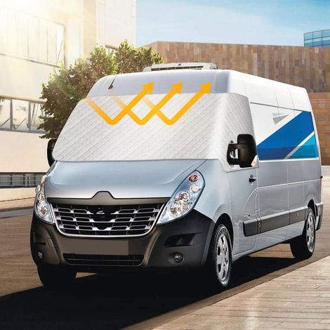 Windschutzscheibenabdeckung für Renault Master 2010-2023, Sonnenschutz, Ganzjahresabdeckung (1/5)