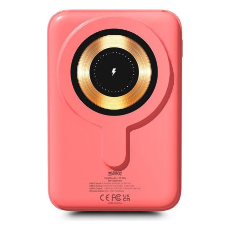 Batterie externe Urban Factory BATTERIE EXTERNE MAGNETIQUE 10.000MAH CORAL (1/5)