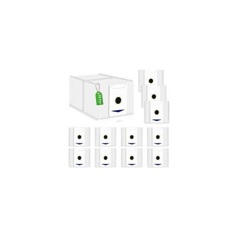 12 sacs pour aspirateur robot Ecovacs Deebot T30 Omni / T30 Pro Omni (blanc) (1/2)