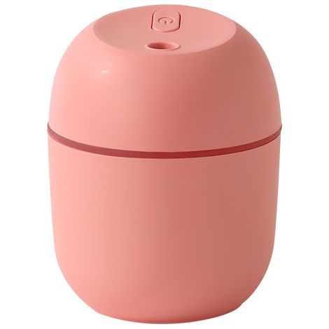 Humidificateur portable USB de 220 ml en forme d’œuf coloré – Humidificateur d’air compact pour bureau, chambre ou maison, idéal pour hydrater l’air intérieur – Rose