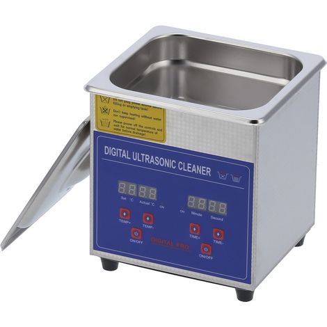 LED-Digital-Ultraschallreinigungsgerät mit Heiztimer MH-009S 1,3 l 40 kHz EU-Stecker AC 200–240 V (1/5)