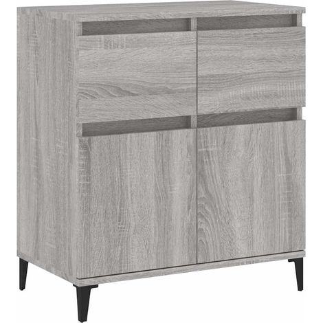 Sideboard/Anrichte/Buffet Grau Sonoma 60x35x70 cm Holzwerkstoff LXWW703497 (1/5)