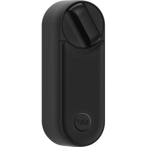 Serrure connectée Noir, Serrure électronique qui transforme votre smartphone en clé, (Dé) verrouillage à distance via Wi-Fi ou MATTER, Alertes en temps réel, Partage d'accès aux invités (1/5)
